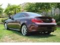 Midnight Garnet Metallic 2009 Infiniti G 37 Convertible Exterior