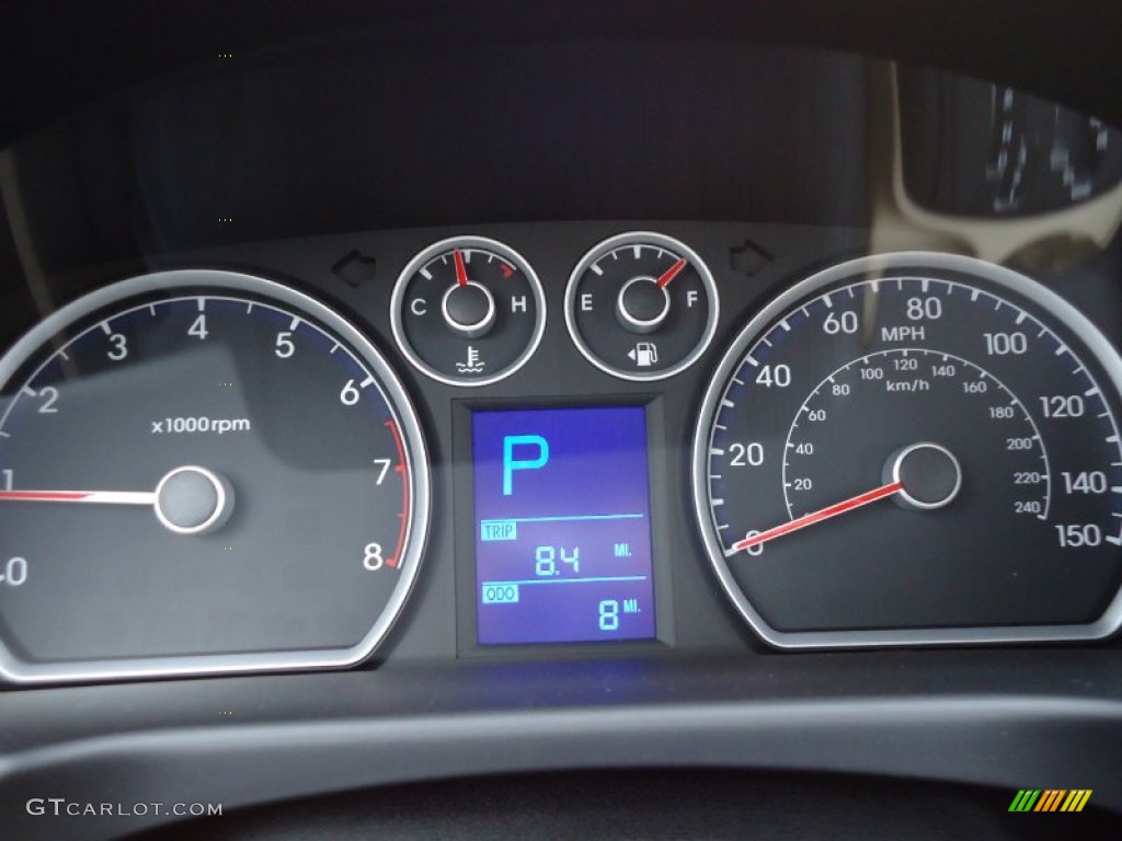 2012 Hyundai Elantra GLS Touring Gauges Photo #52544739