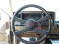 Beige 1994 Chevrolet C/K C2500 Extended Cab Steering Wheel