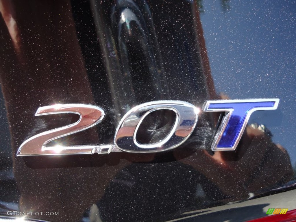 2011 Sonata SE 2.0T - Midnight Black / Black photo #23