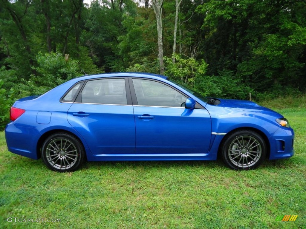 WR Blue Mica 2011 Subaru Impreza WRX Sedan Exterior Photo #52545249