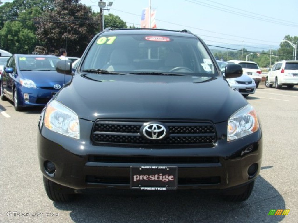 2007 RAV4 4WD - Black / Ash Gray photo #2