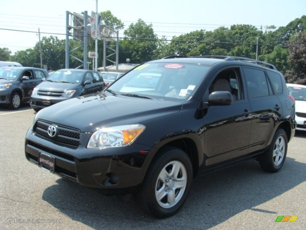 2007 RAV4 4WD - Black / Ash Gray photo #3