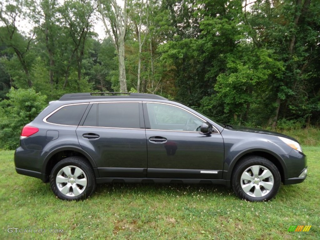 Graphite Gray Metallic 2011 Subaru Outback 2.5i Wagon Exterior Photo #52545678