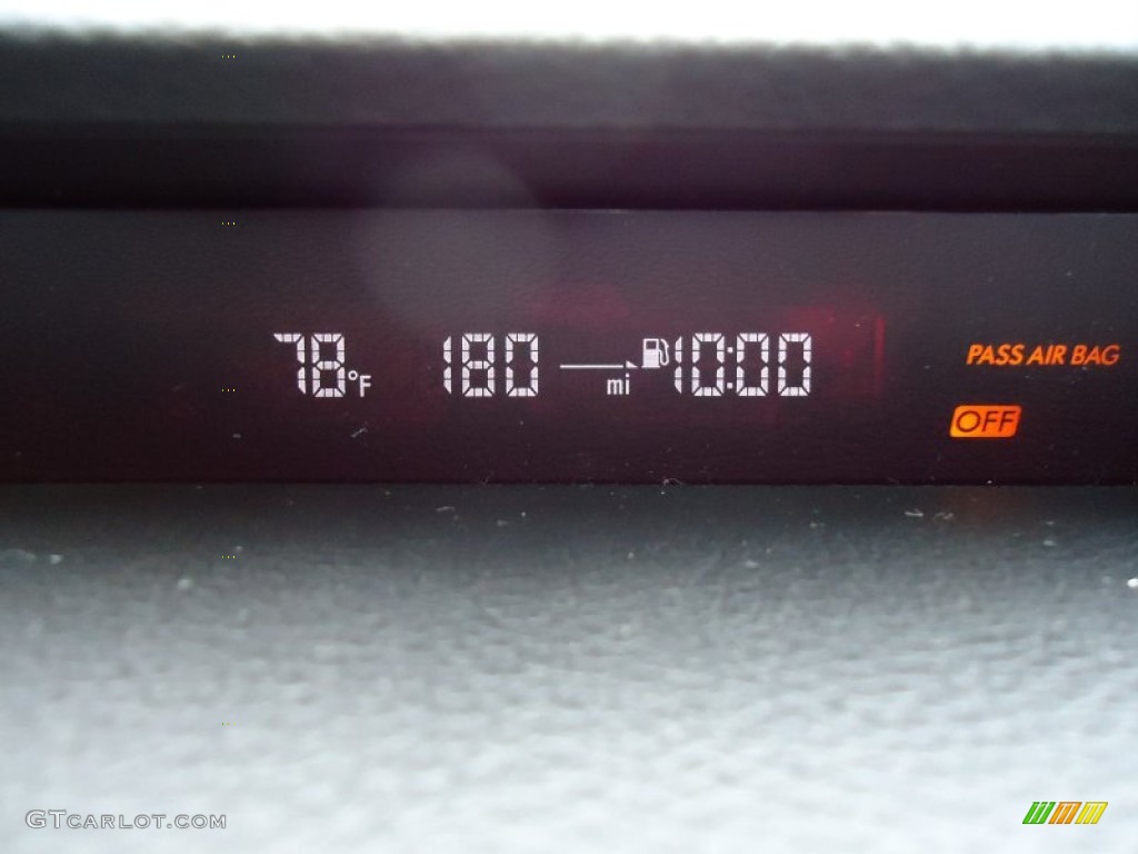 2011 Outback 2.5i Wagon - Graphite Gray Metallic / Off Black photo #15