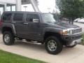 2008 Graphite Metallic Hummer H3 Alpha  photo #3