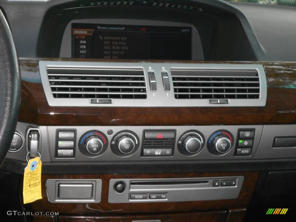 2007 7 Series 750Li Sedan - Sterling Grey Metallic / Black photo #10
