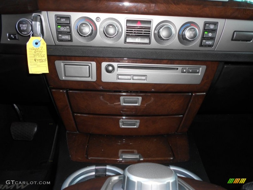 2007 7 Series 750Li Sedan - Sterling Grey Metallic / Black photo #11