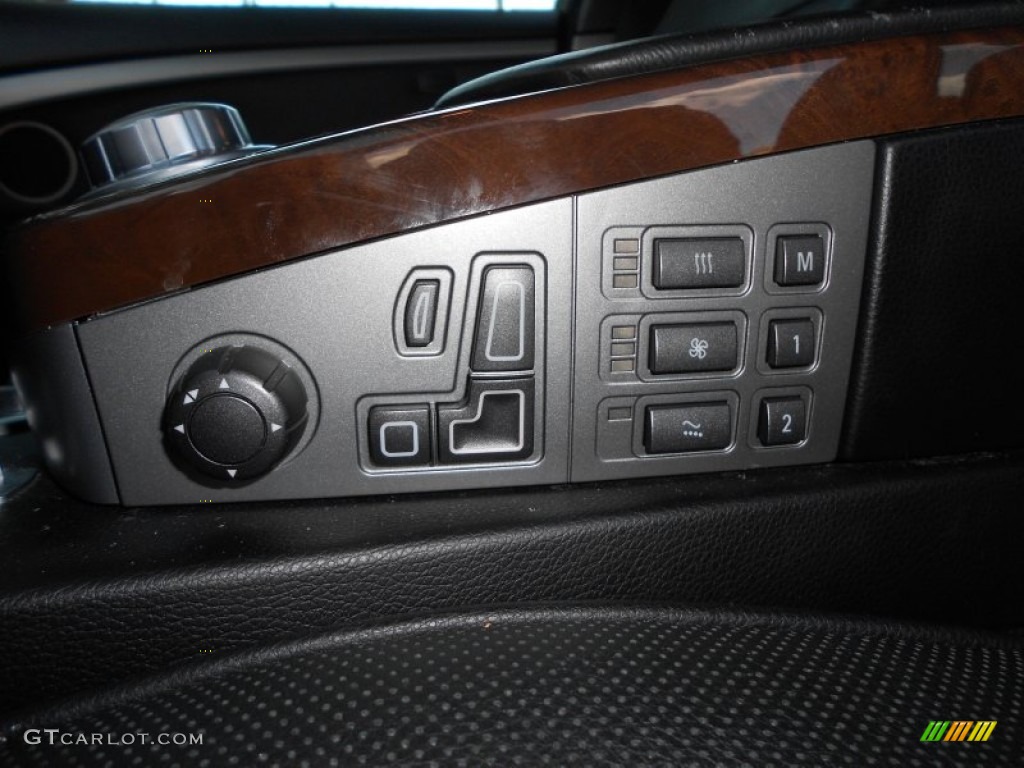2007 7 Series 750Li Sedan - Sterling Grey Metallic / Black photo #13