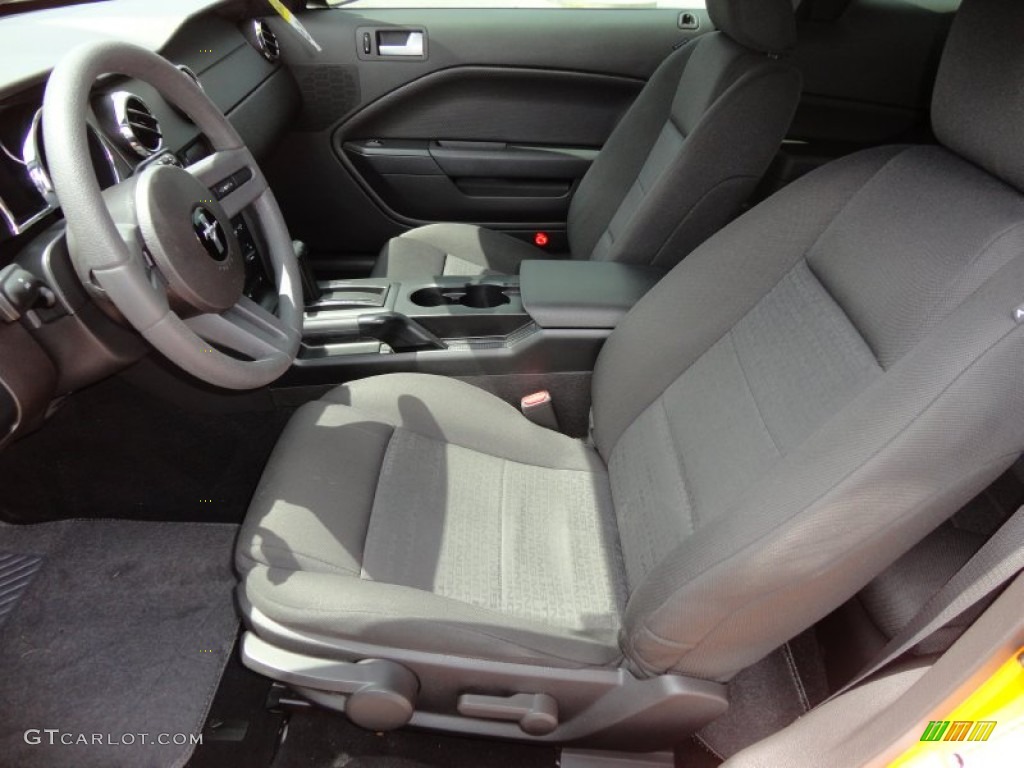2009 Mustang V6 Coupe - Grabber Orange / Dark Charcoal photo #5