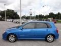 2006 Spark Blue Kia Spectra Spectra5 Hatchback  photo #2