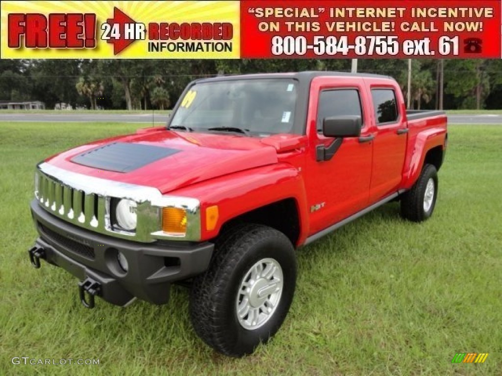 Victory Red Hummer H3