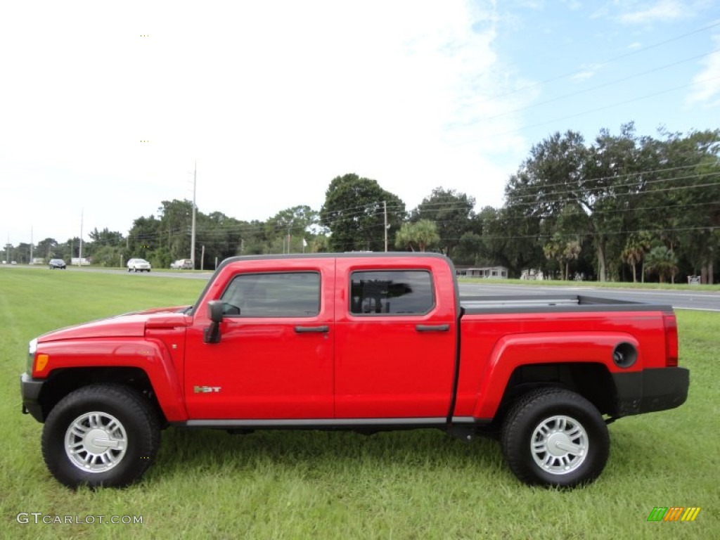 Victory Red 2009 Hummer H3 T Exterior Photo #52546698