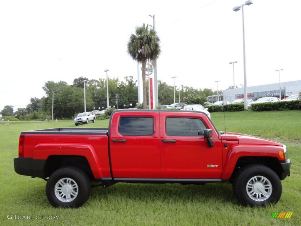 Victory Red 2009 Hummer H3 T Exterior Photo #52546725