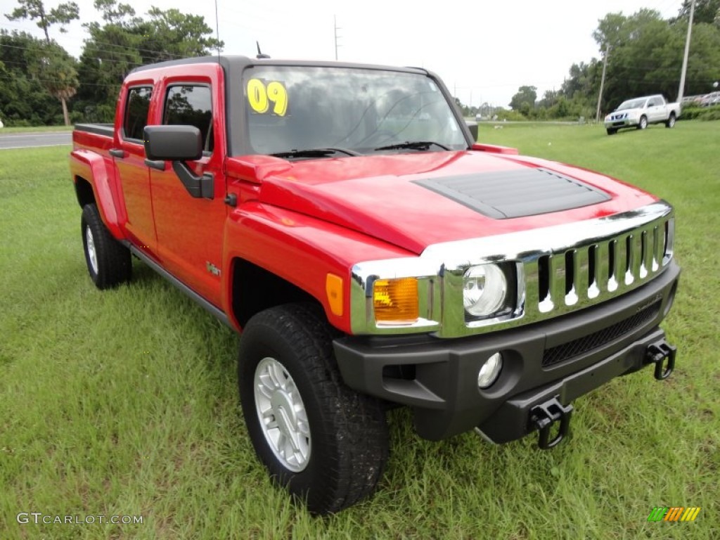 Victory Red 2009 Hummer H3 T Exterior Photo #52546728