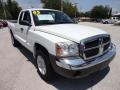 Bright White 2005 Dodge Dakota SLT Club Cab Exterior