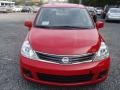 2011 Red Alert Nissan Versa 1.8 S Hatchback  photo #5