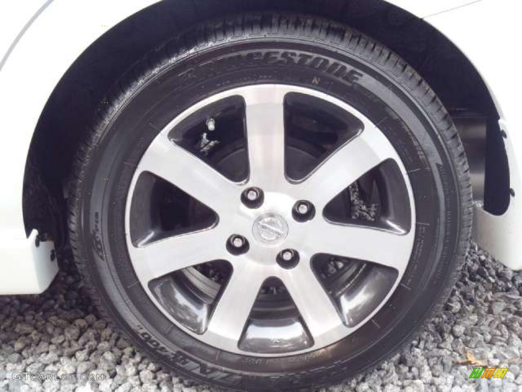 2012 Sentra 2.0 SR Special Edition - Aspen White / Charcoal photo #14