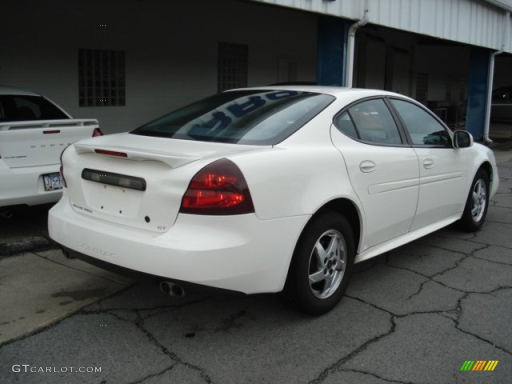 2004 Grand Prix GT Sedan - Summit White / Dark Pewter photo #8