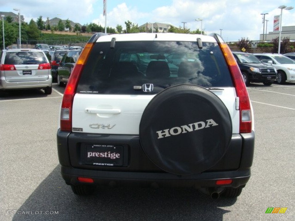 2003 CR-V EX 4WD - Taffeta White / Black photo #5