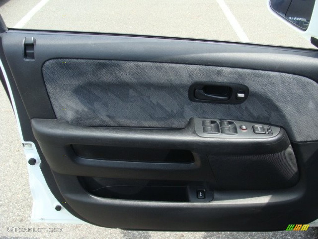 2003 CR-V EX 4WD - Taffeta White / Black photo #6