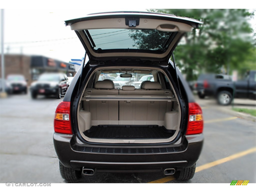 2008 Kia Sportage EX V6 Trunk Photo #52551941