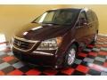 2008 Dark Cherry Pearl Honda Odyssey EX-L  photo #2