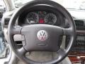 Grey 2004 Volkswagen Passat GLX 4Motion Sedan Steering Wheel