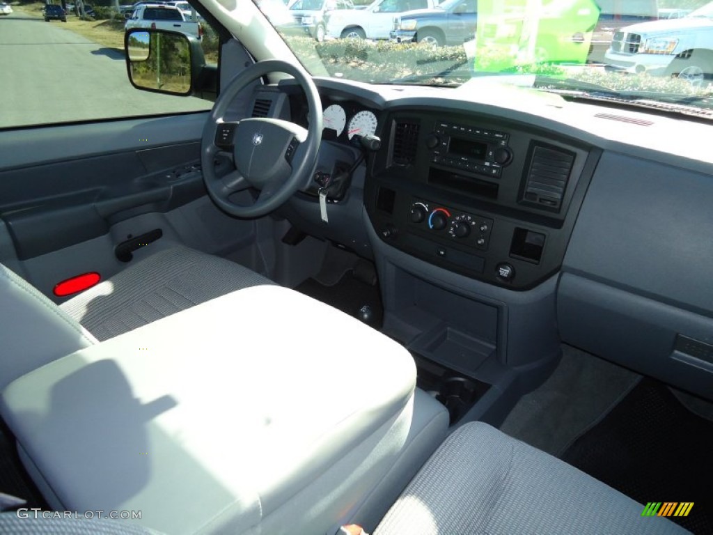 2009 Dodge Ram 3500 SLT Quad Cab 4x4 Dually Medium Slate Gray Dashboard Photo #52553843