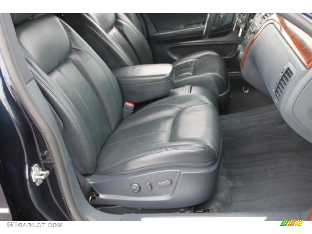 Midnight Blue Interior 2006 Cadillac DTS Limousine Photo #52554641