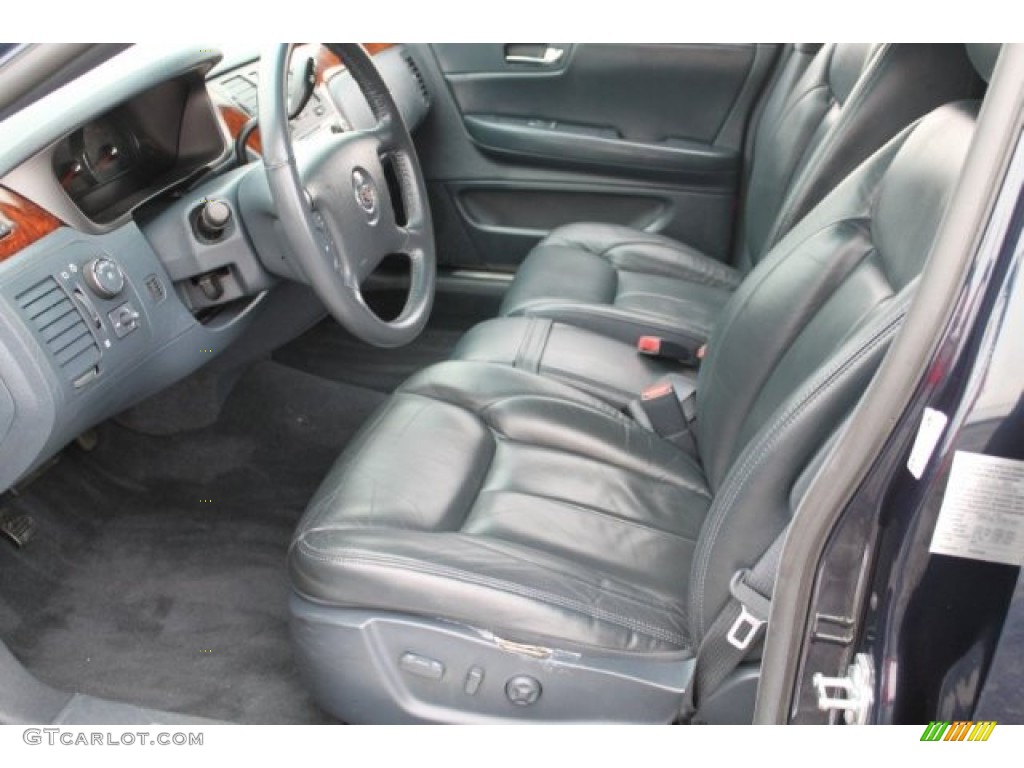 Midnight Blue Interior 2006 Cadillac DTS Limousine Photo #52554932