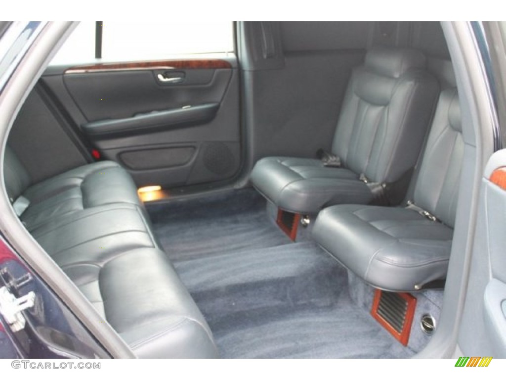 Midnight Blue Interior 2006 Cadillac DTS Limousine Photo #52554992