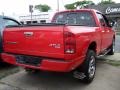 2004 Flame Red Dodge Ram 1500 SLT Quad Cab 4x4  photo #2