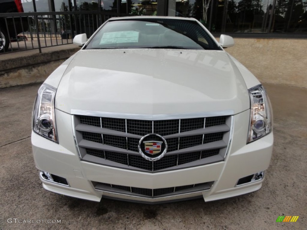 White Diamond Tricoat 2011 Cadillac CTS 4 AWD Coupe Exterior Photo #52555799