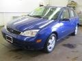 2005 Sonic Blue Metallic Ford Focus ZX5 SES Hatchback  photo #1
