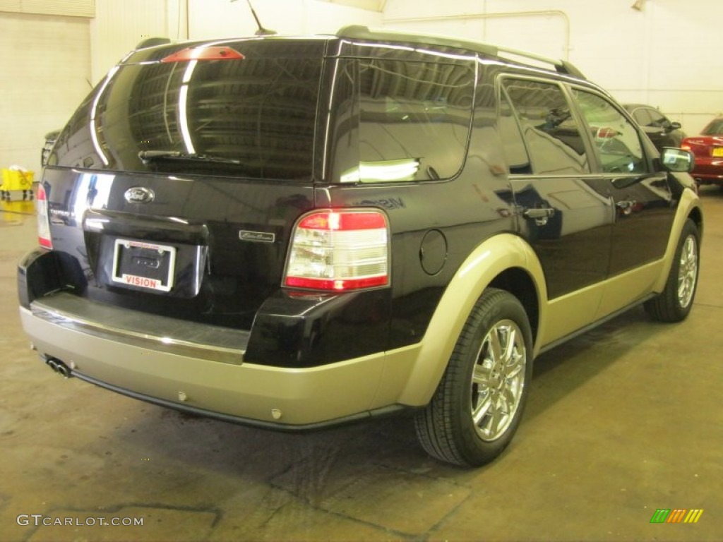 2008 Taurus X Eddie Bauer - Dark Ink Blue Metallic / Camel photo #2