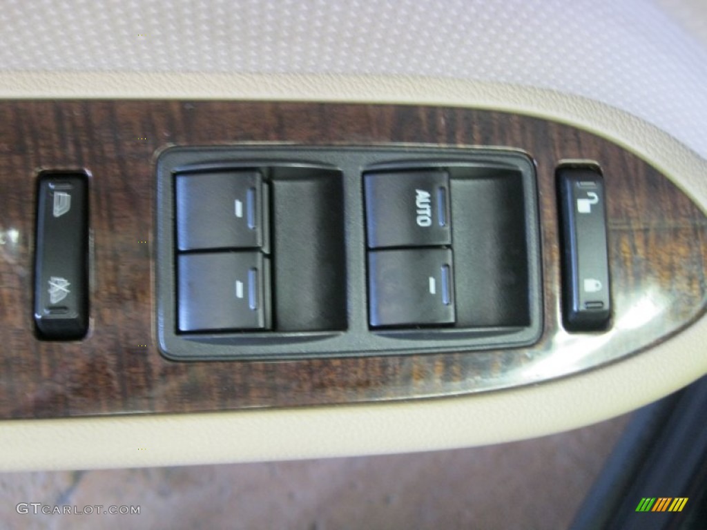 2008 Taurus X Eddie Bauer - Dark Ink Blue Metallic / Camel photo #8