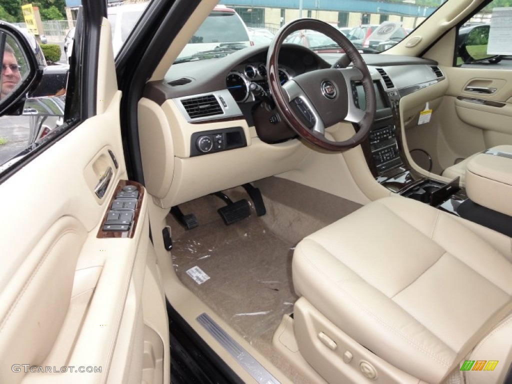 Cashmere/Cocoa Interior 2011 Cadillac Escalade AWD Photo #52557310