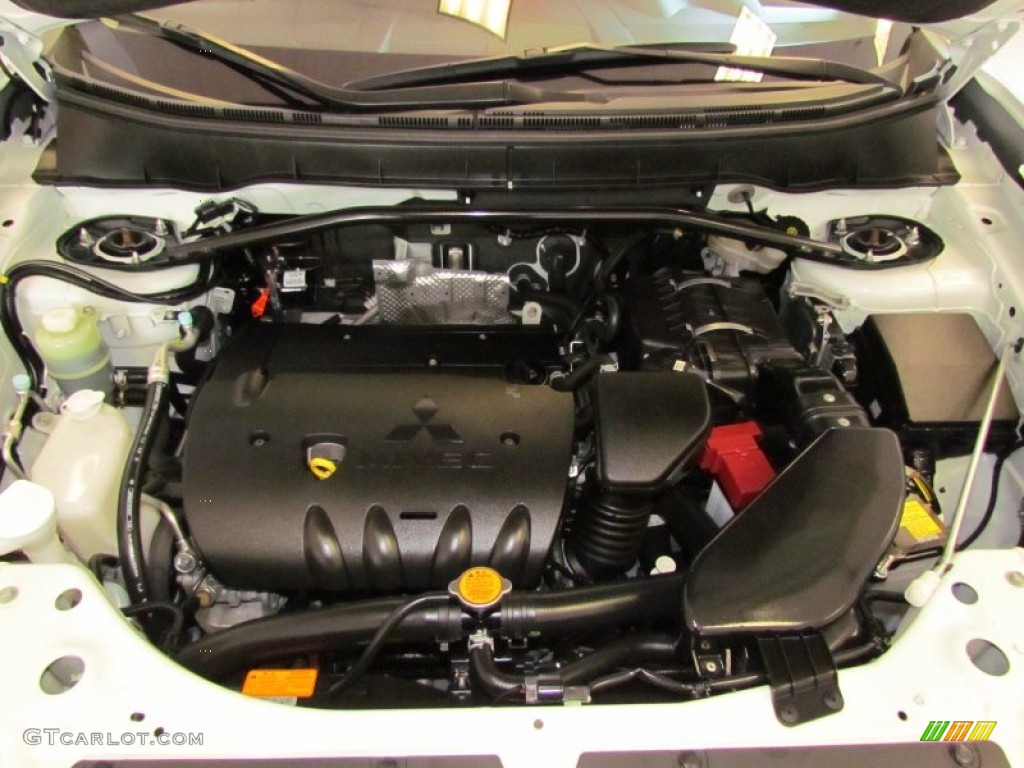 2010 Mitsubishi Outlander SE 4WD 2.4 Liter DOHC 16-Valve MIVEC 4 Cylinder Engine Photo #52557986