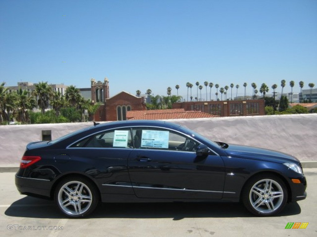 Lunar Blue Metallic 2012 Mercedes-Benz E 350 Coupe Exterior Photo #52558445