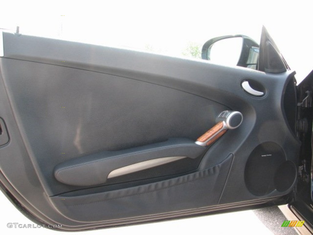 2009 Mercedes-Benz SLK 350 Roadster Black Door Panel Photo #52558622