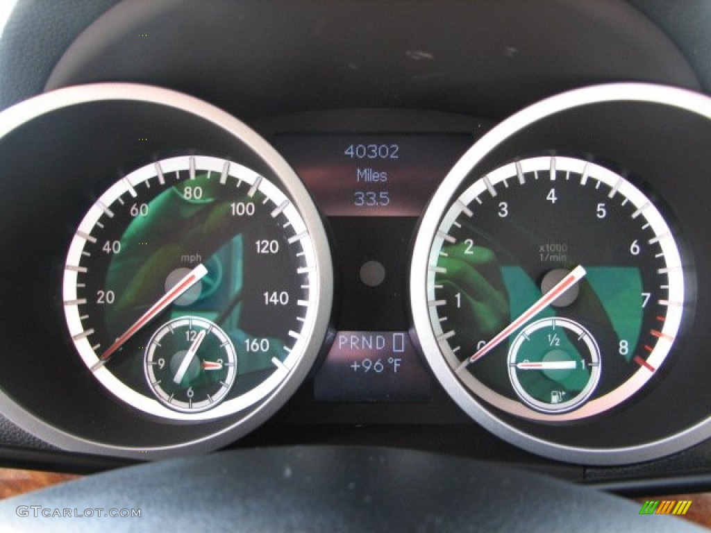 2009 Mercedes-Benz SLK 350 Roadster Gauges Photo #52558631