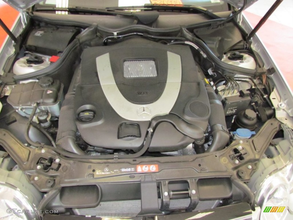 2008 Mercedes-Benz CLK 550 Coupe 5.5 Liter DOHC 32-Valve VVT V8 Engine Photo #52558715