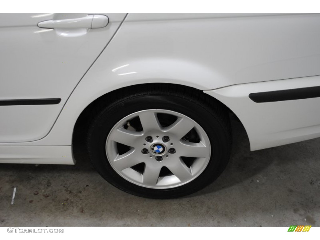 2003 3 Series 325i Sedan - Alpine White / Sand photo #6