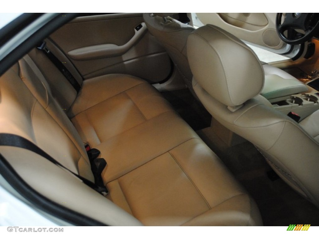 2003 3 Series 325i Sedan - Alpine White / Sand photo #17