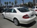 2008 Arctic White Mercedes-Benz CLK 350 Coupe  photo #4