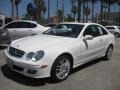 2008 Arctic White Mercedes-Benz CLK 350 Coupe  photo #5