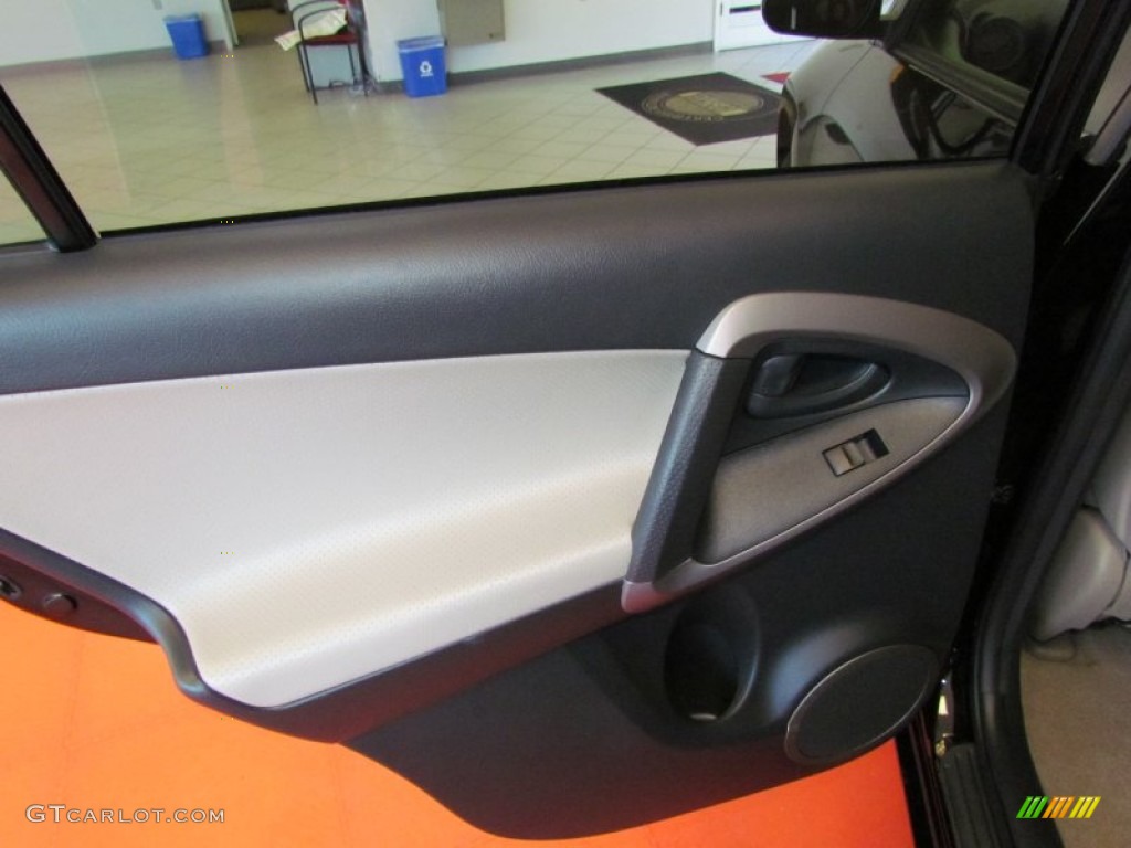 2008 RAV4 Limited V6 4WD - Black / Taupe photo #9