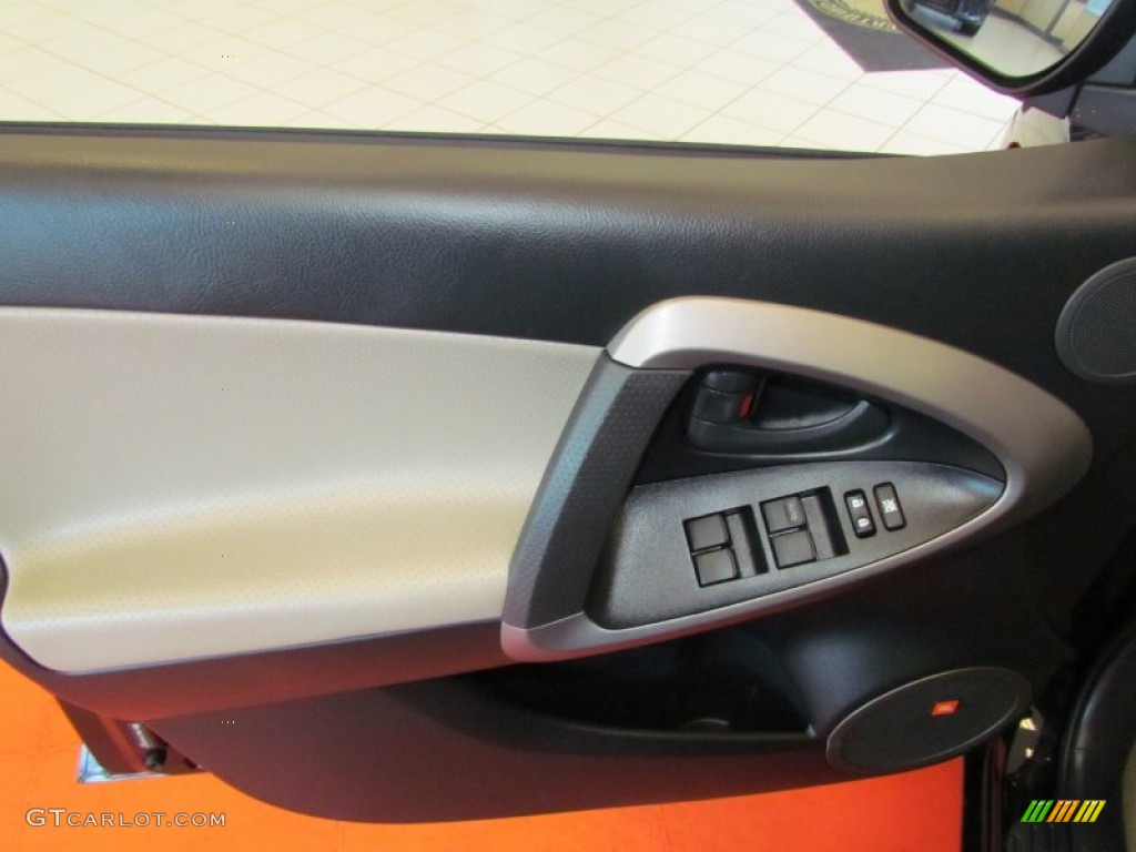 2008 RAV4 Limited V6 4WD - Black / Taupe photo #14