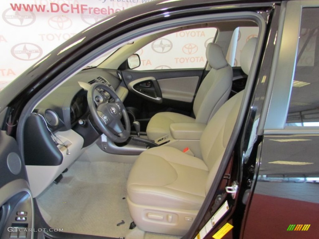 2008 RAV4 Limited V6 4WD - Black / Taupe photo #15